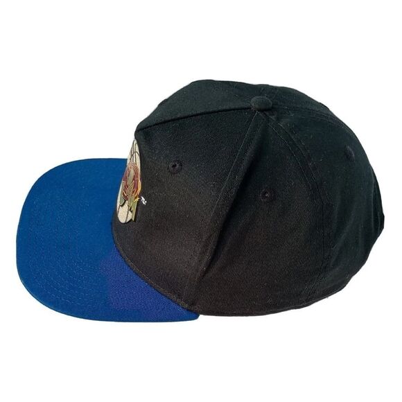 90s NEW Vintage Jordan Space Jam Black Emblem Raised 3D Snapback Hat Cap - Picture 3 of 16